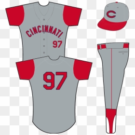1961 Cincinnati Reds Uniforms, HD Png Download - cincinnati reds png