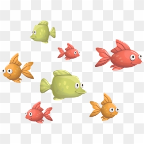 Transparent Fishes Clipart - Small Fish Clipart, HD Png Download - small fish png