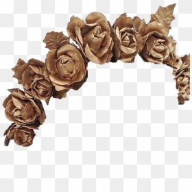 White Flower Crown Transparent Choice Image - Gold Flower Crown Transparent, HD Png Download - crown png images