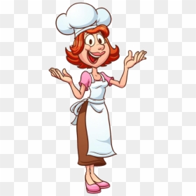 Chef Clip Art Pretty Woman Transprent Png Ⓒ - Mom Chef Clipart, Transparent Png - woman cartoon png