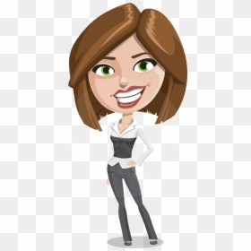Adobe Character Animator 2019 Puppet, HD Png Download - woman cartoon png