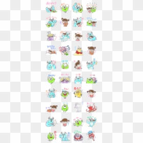 Easygoing Monsters, Inc - Monster Inc Whatsapp Sticker, HD Png Download - boo monsters inc png