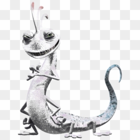 Transparent, Monsters Inc, And Randall Image - Randall Monsters Inc White, HD Png Download - boo monsters inc png