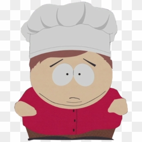 Transparent Chef Cap Clipart - Cartman South Park Transparent, HD Png Download - chef hat clipart png