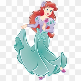 La Sirenita Princesa Ariel Cliparts Picture To Pin - Ariel Princes, HD Png Download - ariel little mermaid png