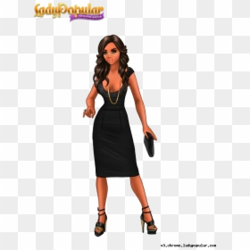Picture - Lady Popular Fashion Arena Outfits, HD Png Download - kim k png