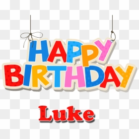 Luke Happy Birthday Name Png - Happy Birthday Aryan Png, Transparent Png - luke png
