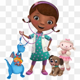 Doc Mcs Cuddle Me Lambie Dvd Clipart , Png Download - Doc Mcstuffins Pet Vet Clipart, Transparent Png - doc mcstuffin png