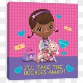 Doc Mcstuffins I"ll Take The Ouchies Away, HD Png Download - doc mcstuffin png