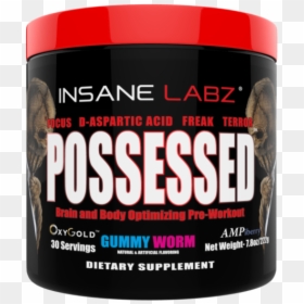 Picture 1 Of - Possessed Insane Labz, HD Png Download - gummy worms png