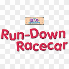Run Down Racecar - Colorfulness, HD Png Download - doc mcstuffin png