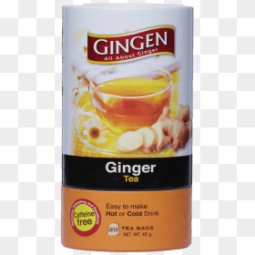 Gingen Ginger Tea 100% Tea Bag 40g, HD Png Download - sugar bag png