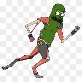 Pickle Rick With Rat Suit, HD Png Download - pickle.png