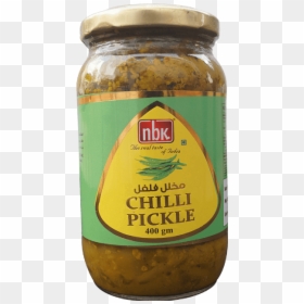 Nbk Chilli Pickle 400gm - Fish Products, HD Png Download - pickle.png