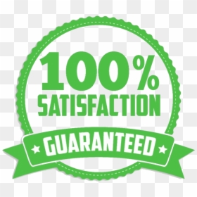Satisfaction Guarantee - Label, HD Png Download - 100 guarantee png