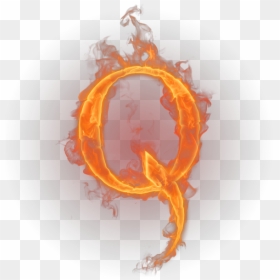 Transparent Fire Letters Png - Fire Letter Q Png, Png Download - fire letters png