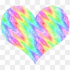 Purple Fire Png - Rainbow Sparkly Love Heart, Transparent Png - fumes png