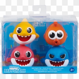Baby Shark And Pinkfong Toys, HD Png Download - water squirt png