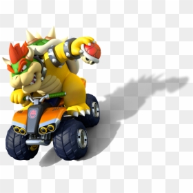 Bowser - Mario Kart 8 Png, Transparent Png - mario cart png
