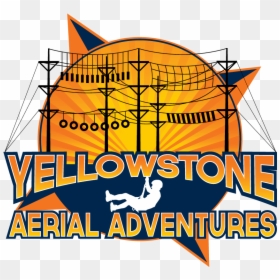 Yellowstone Aerial Adventures And Zipline, HD Png Download - zipline png