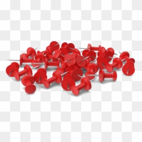 Drawing Pin Png Free Image - Bead, Transparent Png - red pin png