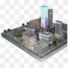 Commercial Building, HD Png Download - tall building png