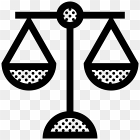Transparent Justice Scales Png - Law Scale Icon, Png Download - scale of justice png