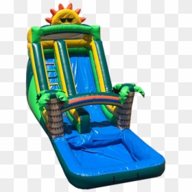 Ws-076 - Inflatable, HD Png Download - waterslide png