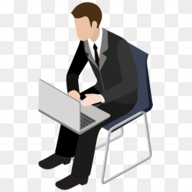 Clip Art - Laptop With Cartoon Png, Transparent Png - noice png