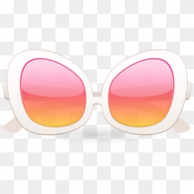 Goggles Sunglasses Png Image High Quality Clipart - Graphic Design, Transparent Png - pink sunglasses png