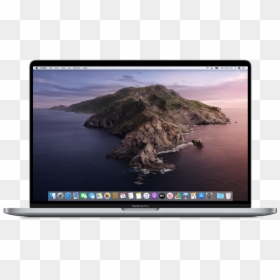 A 16-inch Macbook Pro Computer - Macbook Catalina, HD Png Download - macbook screen png