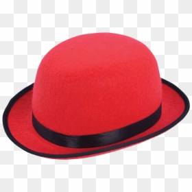 Bowler Hat Png Photo Background - Бомбе За Бебе Червено, Transparent Png - derby hat png