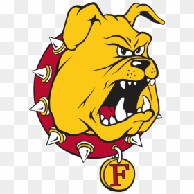 Ferris State University Bulldog, HD Png Download - bulldog face png