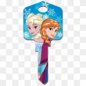 Front Of Key - Frozen Keys, HD Png Download - disney frozen png