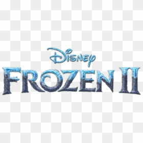 Frozen 2 Logo, HD Png Download - disney frozen png