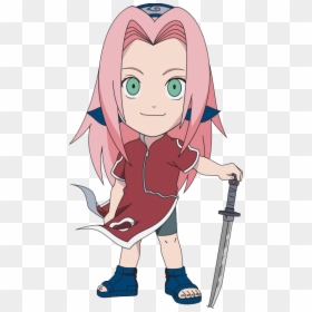 Sakura Naruto Clipart, HD Png Download - sasuke hair png