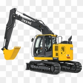 John Deere Excavators Clipart, HD Png Download - backhoe png