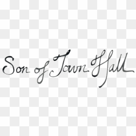 Calligraphy, HD Png Download - town hall png