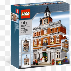 Lego 11 Sets Modular Buildings, HD Png Download - town hall png