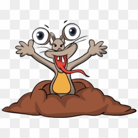 Groundhog Day Clip Art - Cartoon, HD Png Download - groundhog day png