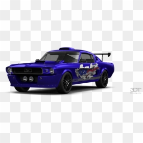 Police Car Motor Vehicle Automotive Design Model Car - Mustang Shelby 1967 Tuning, HD Png Download - police car clipart png