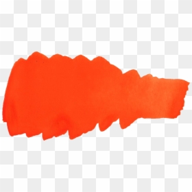 Orange Paint Swipe Png, Transparent Png - orange .png