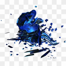 Blue Abstract Render Png, Transparent Png - blue abstract png