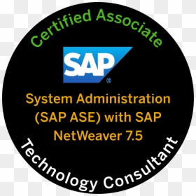 Sap Certified Technology Associate - Circle, HD Png Download - ase certification png