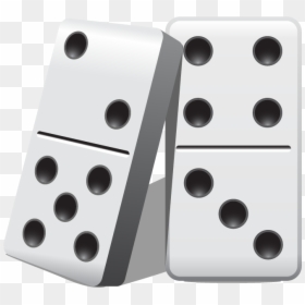Transparent Dominoes Png, Png Download - white dice png