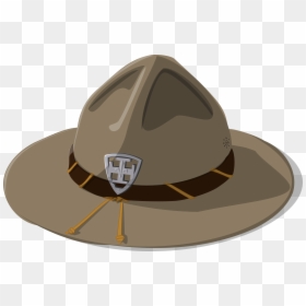 Clipart Boy Hat - Boy Scout Hat Png, Transparent Png - cow boy hat png