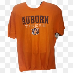Auburn Tigers Tee Shirt Orange - Auburn Tigers, HD Png Download - auburn png