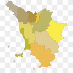 Tuscany Provinces Blank - Toscana Map, HD Png Download - blank price tag png