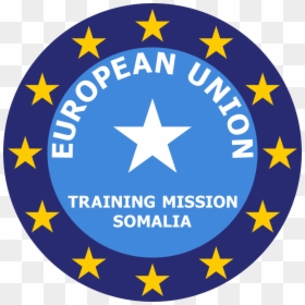 European Union Training Mission Somalia, HD Png Download - european union flag png