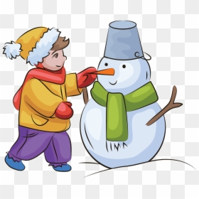 Building Snowman Clipart, HD Png Download - real snowman png